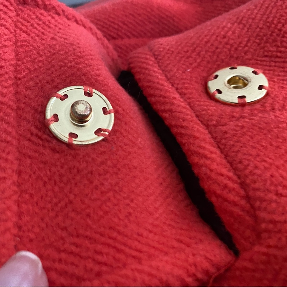 Milly Red Jacket with Gold Buttons - Picture 8 of 11